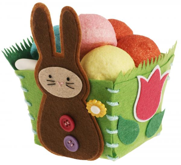Filzkörbchen Ostern